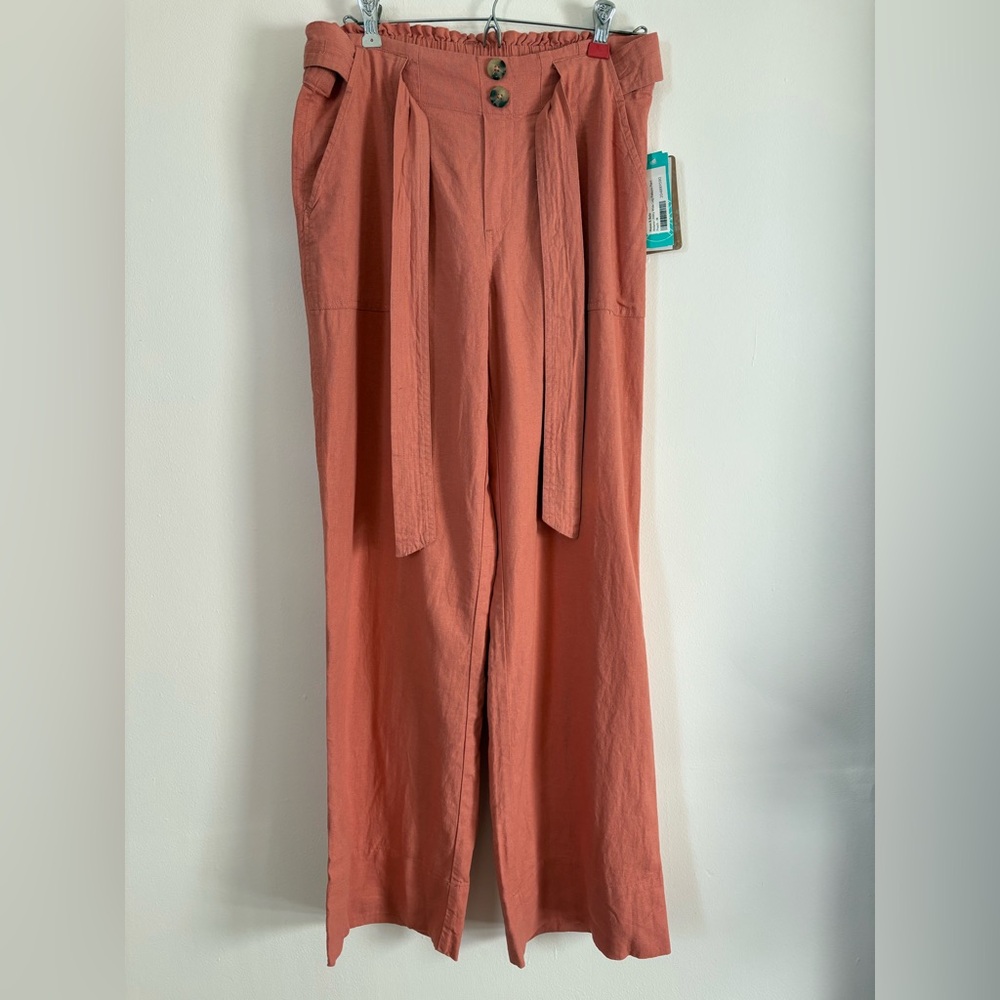 Mason & Belle Coral Palazzo Pants